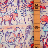 Bio Jersey Susalabim draußen türkis - Stoffonkel - Stoffmeisterei